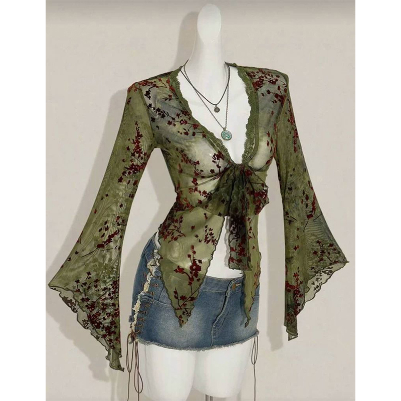 MEXZT Vintage Çiçekli Örgü Göm - Romper Floral Print incelemesi ve fiyatı
