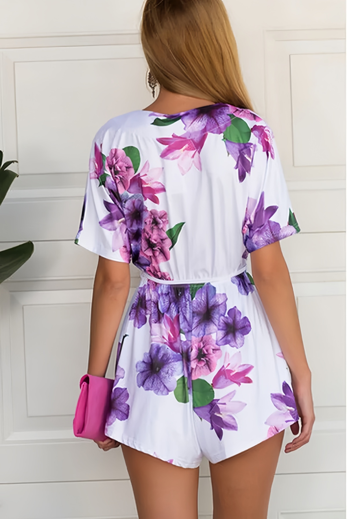 Çiçek Desenli Wrap Romper - Ya - Romper Floral Print incelemesi ve fiyatı