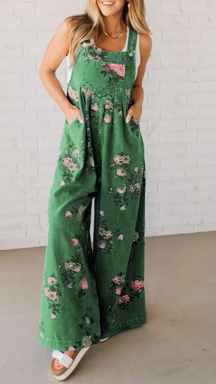 2025 Yaz Yeni Stil Rahat kadın - Romper Floral Print incelemesi ve fiyatı