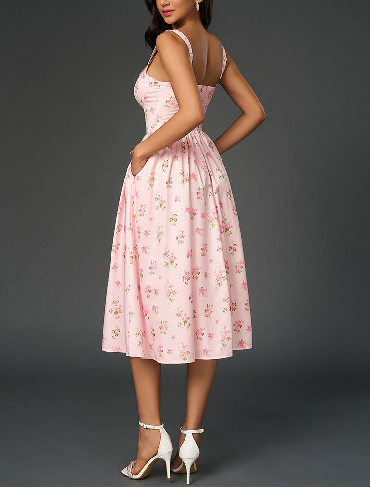 NewAsia Kadın Çiçek Baskılı As - Midi Skirt Floral incelemesi ve fiyatı