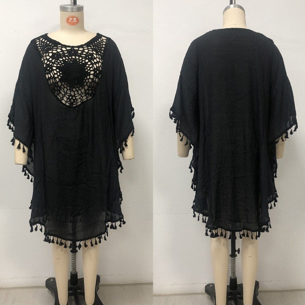 Kare Yaka Yazlık Güneş Koruyuc - Cover Up Kaftan incelemesi ve fiyatı