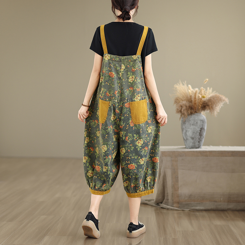Moda Baskı Çiçek Y2K Denim Tul - Romper Floral Print incelemesi ve fiyatı