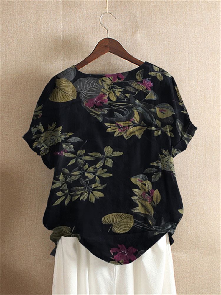ZANZEA Kadın Pamuklu Gömlek Mo - Romper Floral Print incelemesi ve fiyatı
